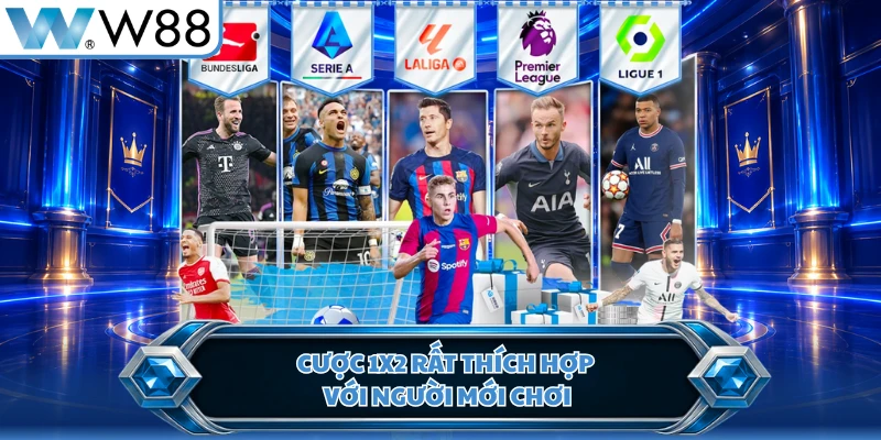 Cược 1x2 rất thích hợp với người mới chơi