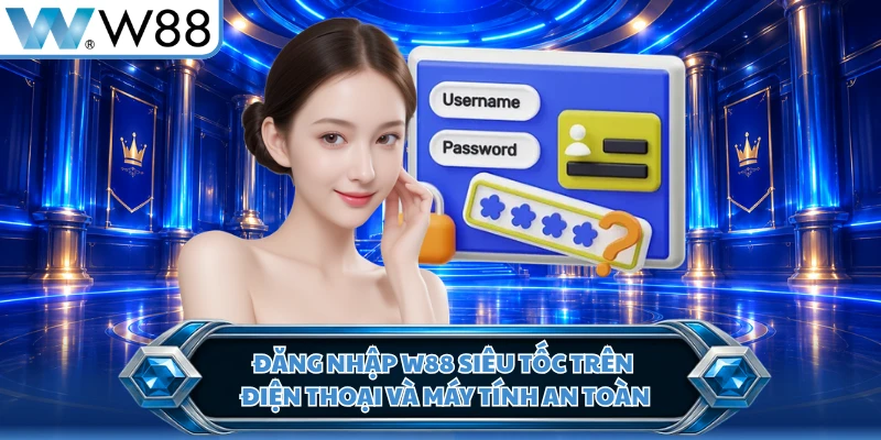 Đăng Nhập W88 Siêu Tốc Trên Điện Thoại Và Máy Tính An Toàn