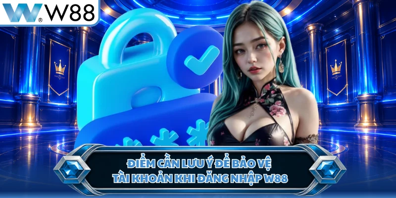 Điểm cần lưu ý để bảo vệ tài khoản khi đăng nhập W88