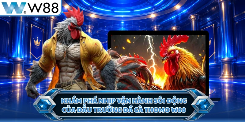 Khám phá nhịp vận hành sôi động của đấu trường đá gà Thomo W88 