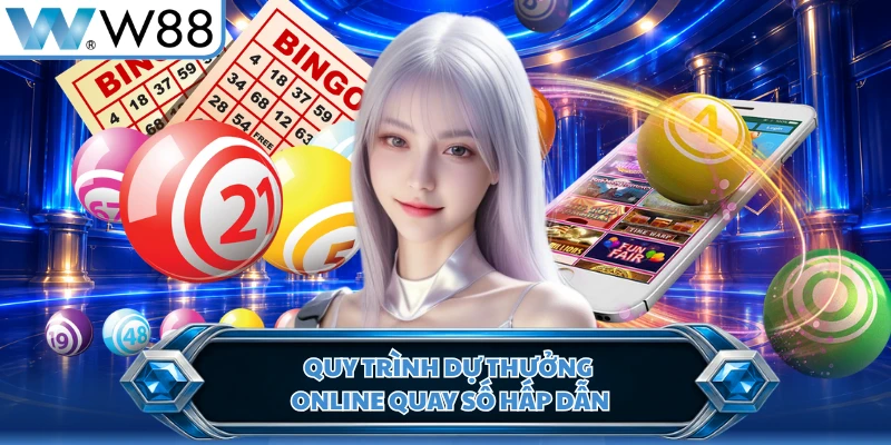 Quy trình dự thưởng online quay số hấp dẫn