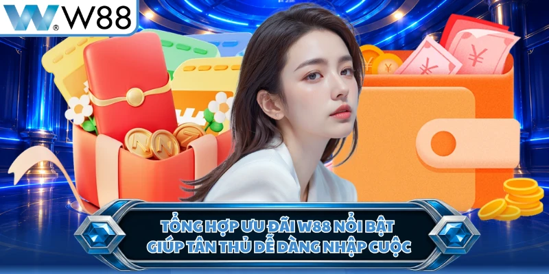 Tổng hợp ưu đãi W88 nổi bật giúp tân thủ dễ dàng nhập cuộc